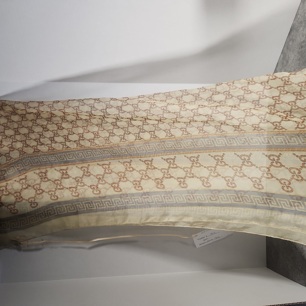 Luxury Cream and Gold Patterned Bedding